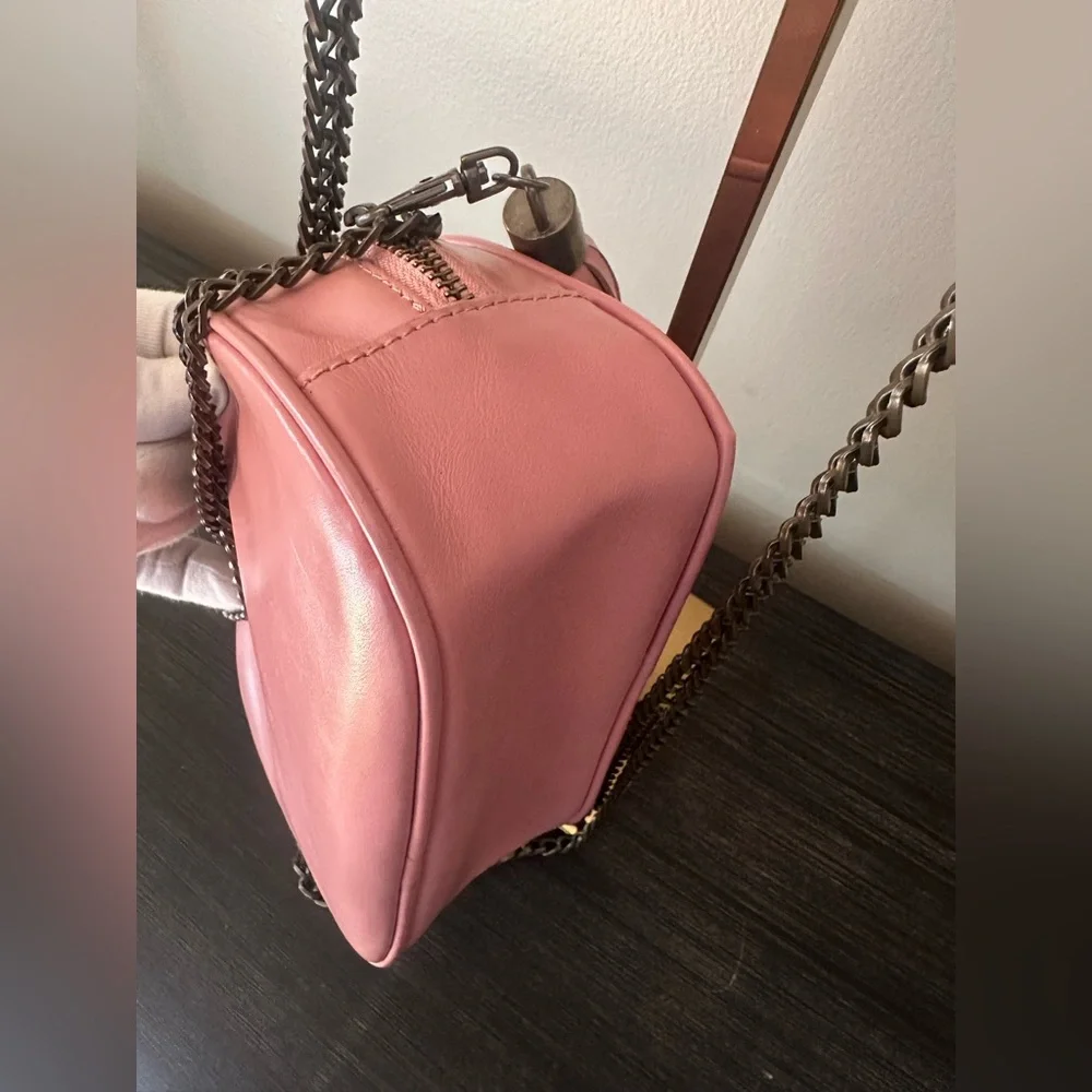 Lanvin Pink Crossbody Bag with Tassel - Picture 3 of 7